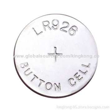 LR926/AG7 Alkaline ZnMn Button-cell Battery, 1.5V Voltage